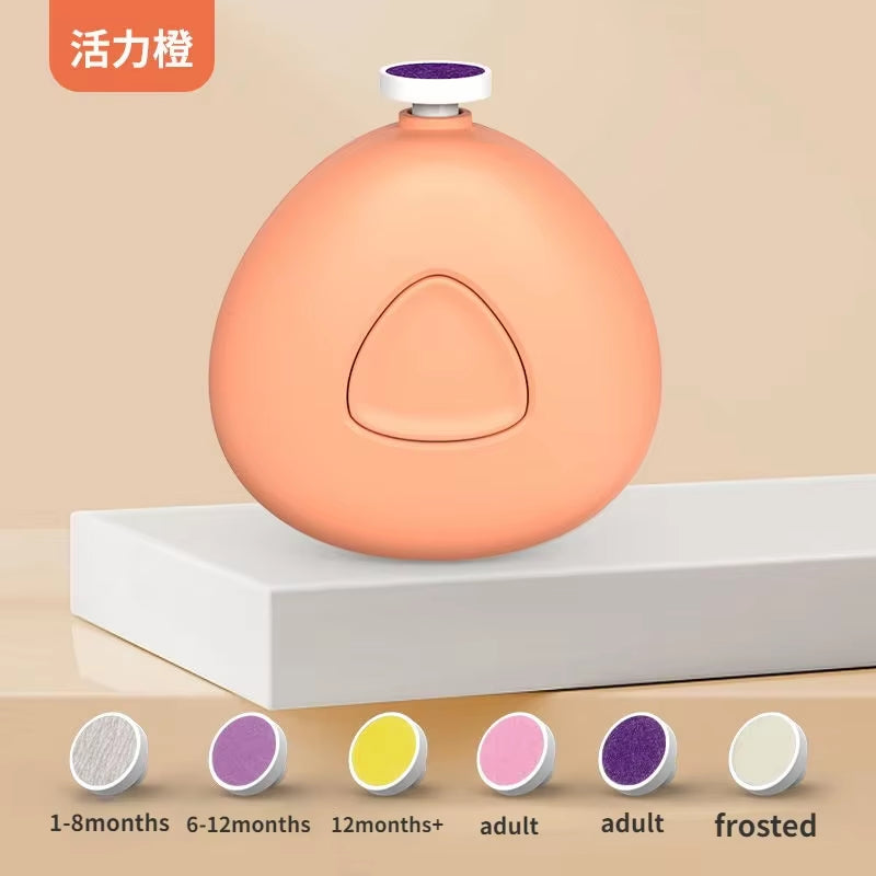 Electric Nail Trimmer and Polisher Kit for Babies - Manicure Set for Newborn Care