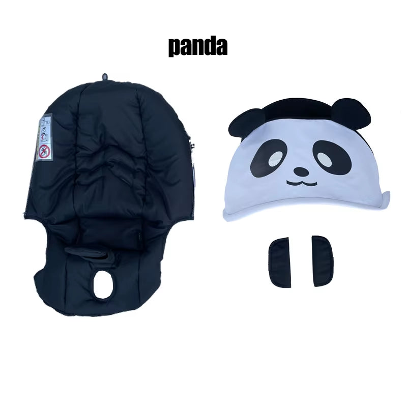 Doona Foofoo Car Seat Stroller Sunshade and Seat Cushion Change Kit