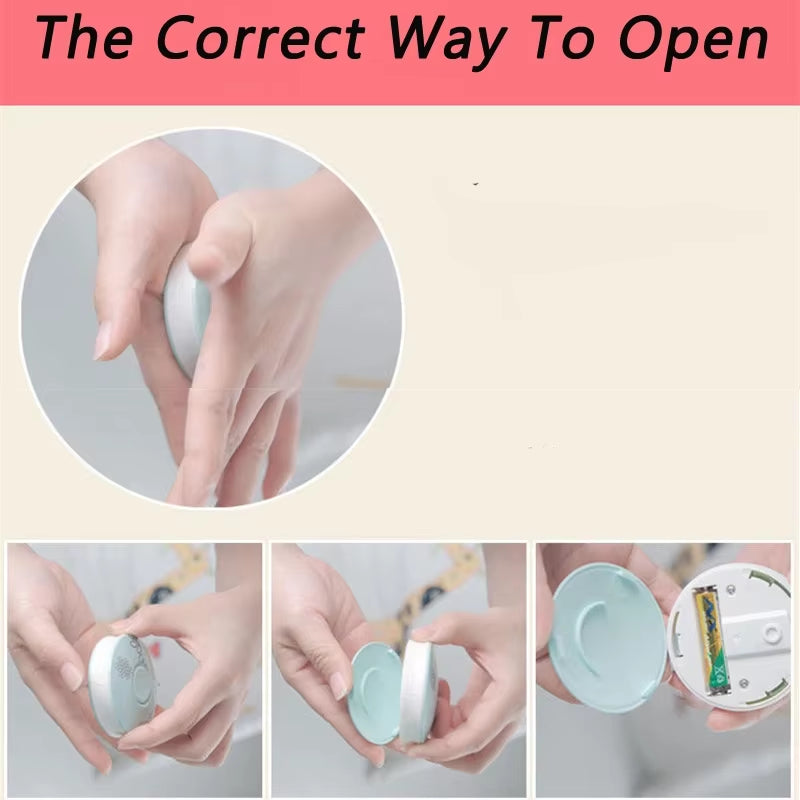 Electric Nail Trimmer and Polisher Kit for Babies - Manicure Set for Newborn Care