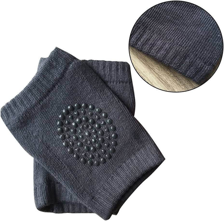 Unisex Anti-Slip Knee Pads for Infants and Toddlers - Set of 5 Pairs