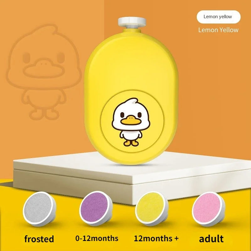 Electric Nail Trimmer and Polisher Kit for Babies - Manicure Set for Newborn Care